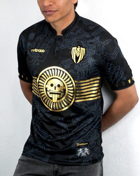 Retroooclothes Jersey Jersey Retrooo México Ft. Mexclart Mictlán con Mangas