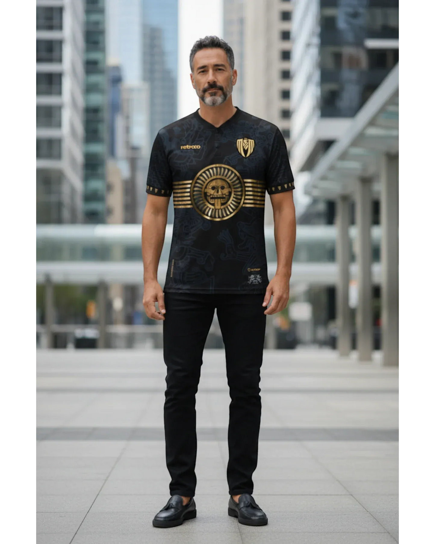 Retroooclothes Jersey Jersey Retrooo México Ft. Mexclart Mictlán con Mangas