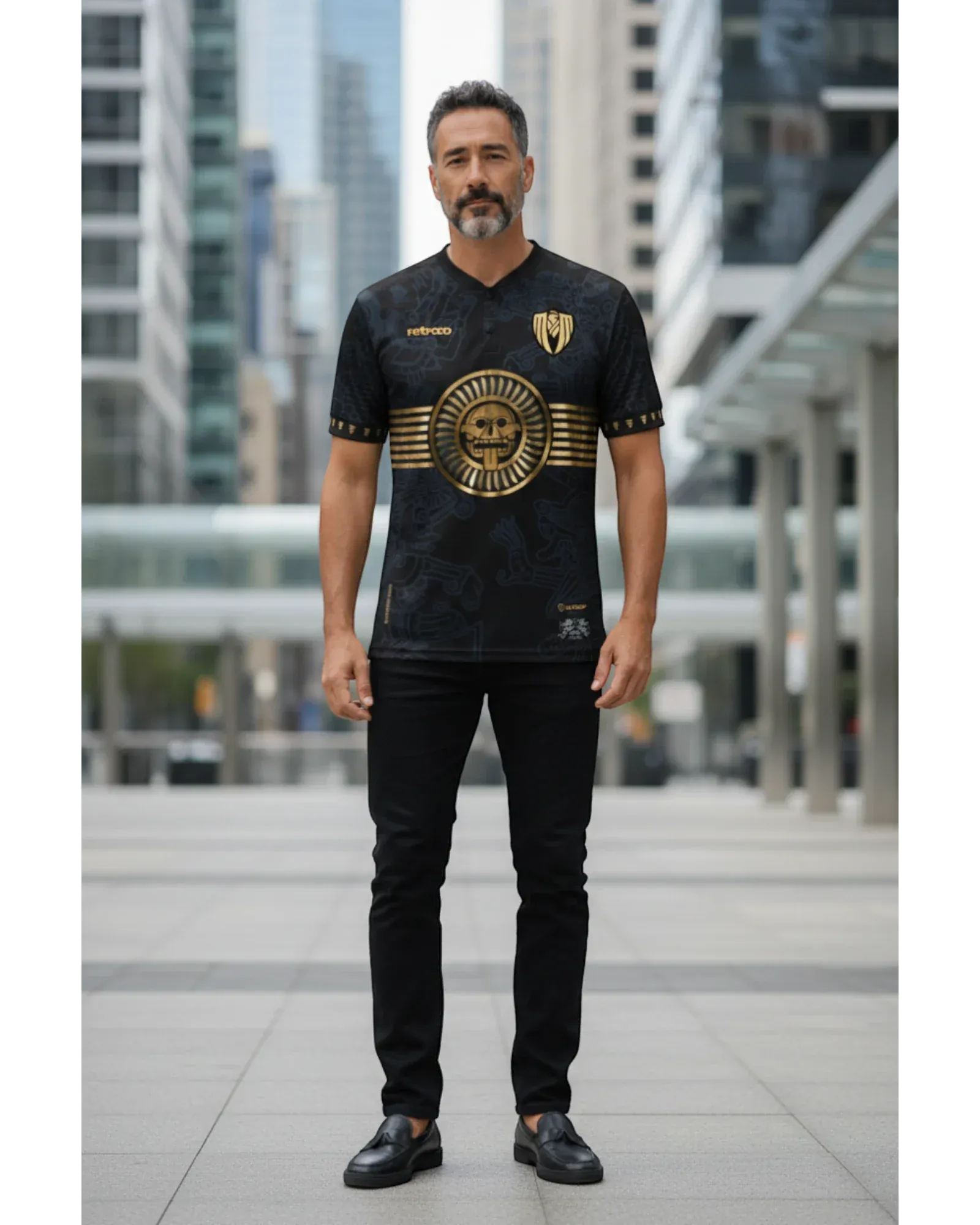 Retroooclothes Jersey Jersey Retrooo México Ft. Mexclart Mictlán con Mangas