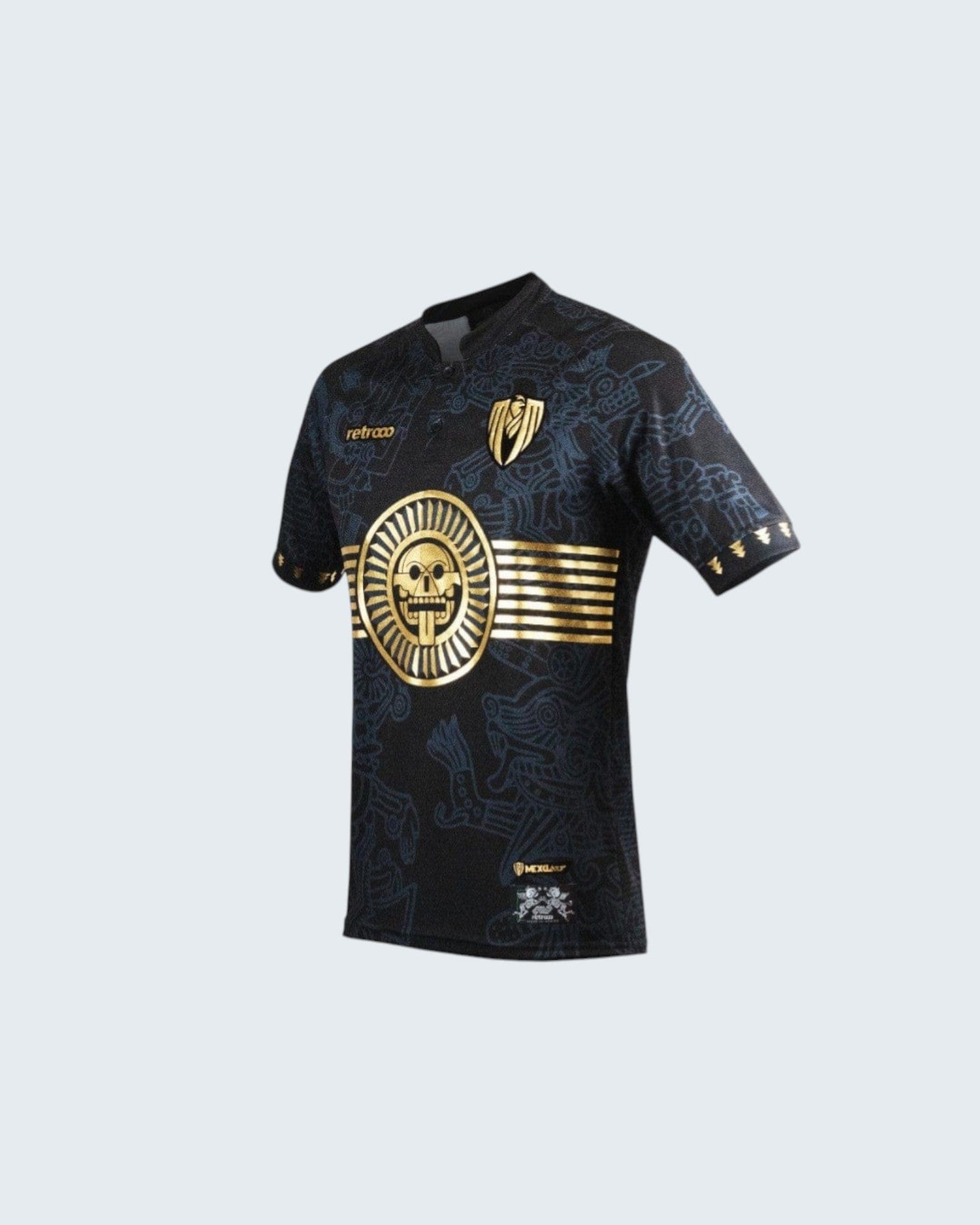 Retroooclothes Jersey Jersey Retrooo México Ft. Mexclart Mictlán con Mangas