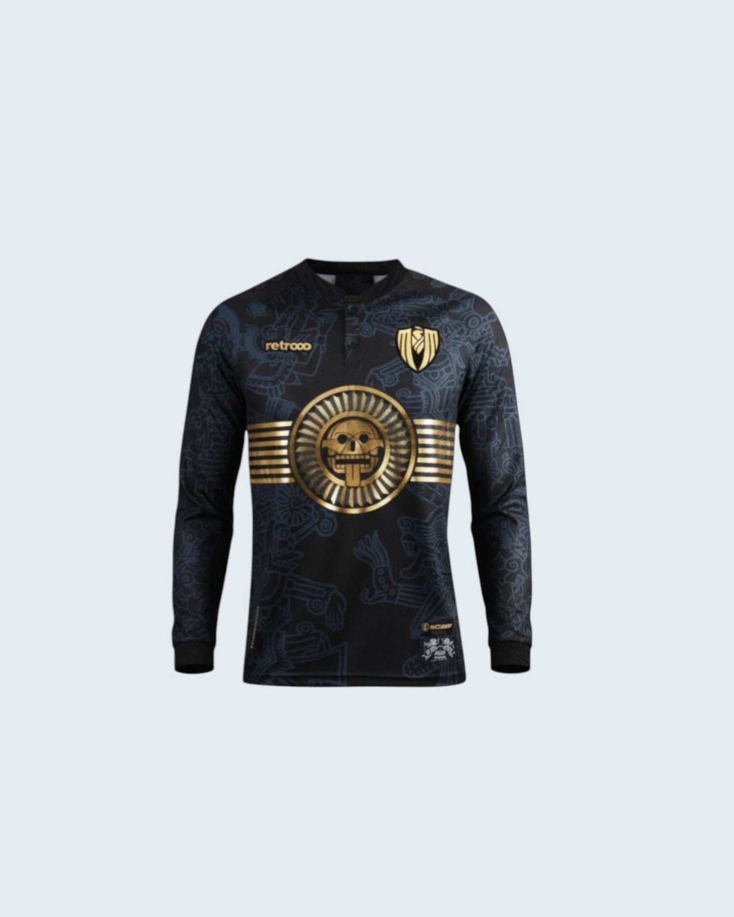 Retroooclothes Jersey Jersey Retrooo México Ft. Mexclart Mictlán con Mangas