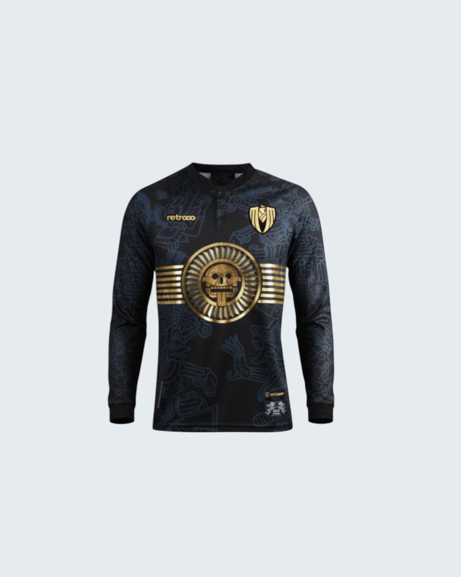Retroooclothes Jersey Jersey Retrooo México Ft. Mexclart Mictlán con Mangas