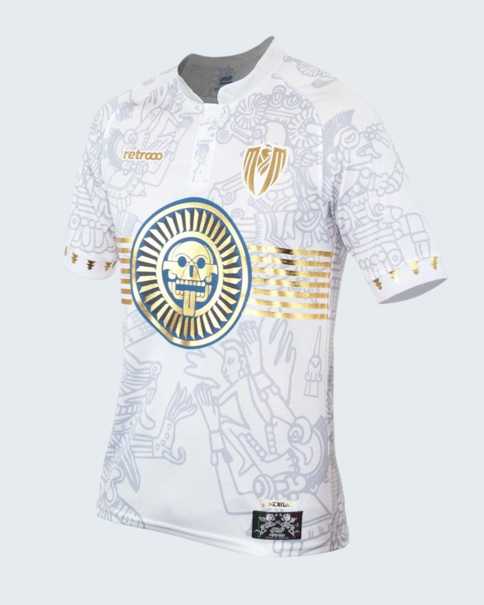 Retroooclothes Jersey Jersey Retrooo México Ft. Mexclart Mictlán con Mangas