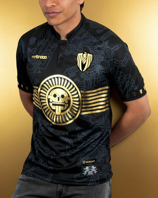 Retroooclothes Jersey Jersey Retrooo México Ft. Mexclart Mictlán con Mangas