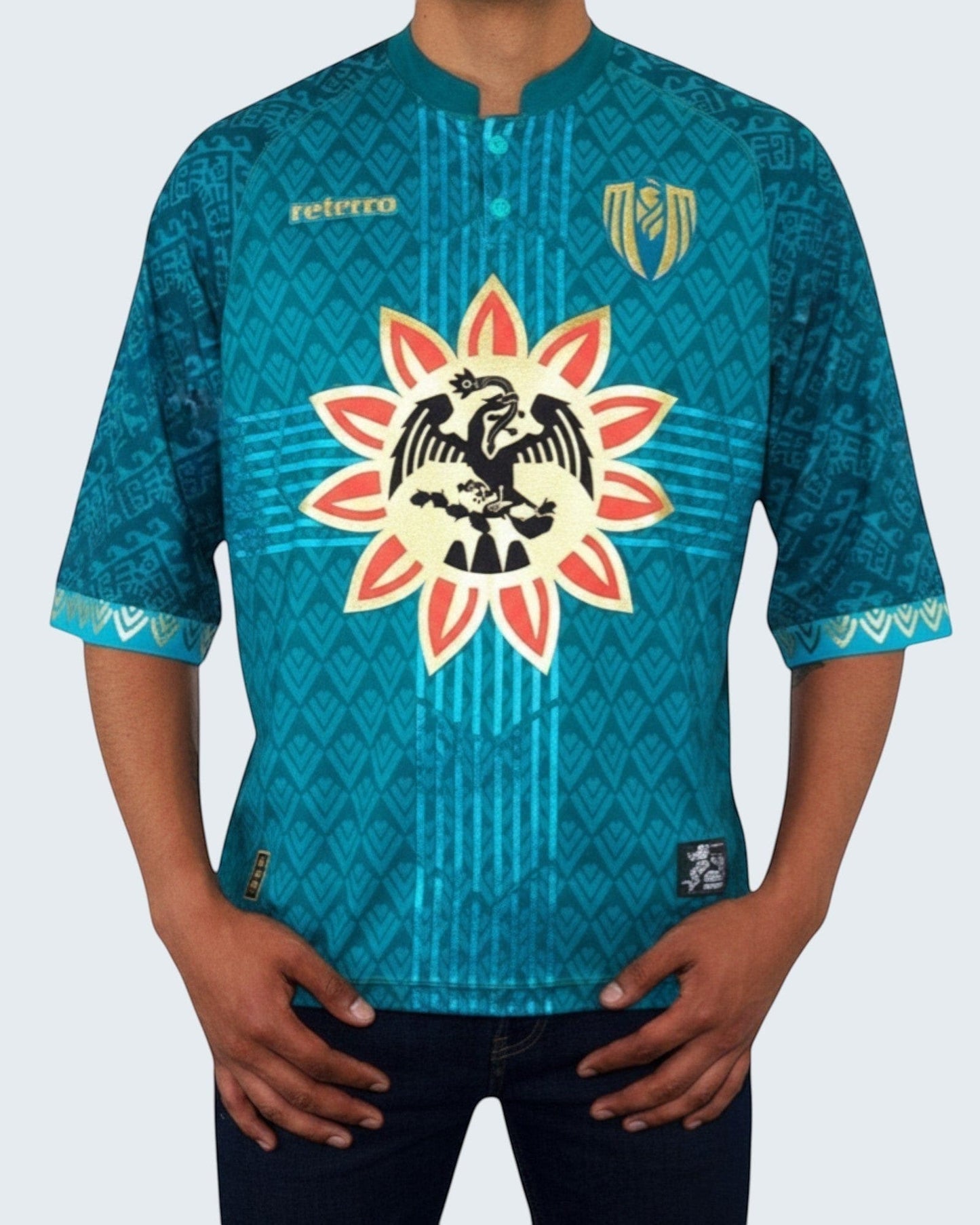 Retroooclothes Jersey Jersey Retrooo México Ft. Mexclart Noche de la Victoria con Mangas