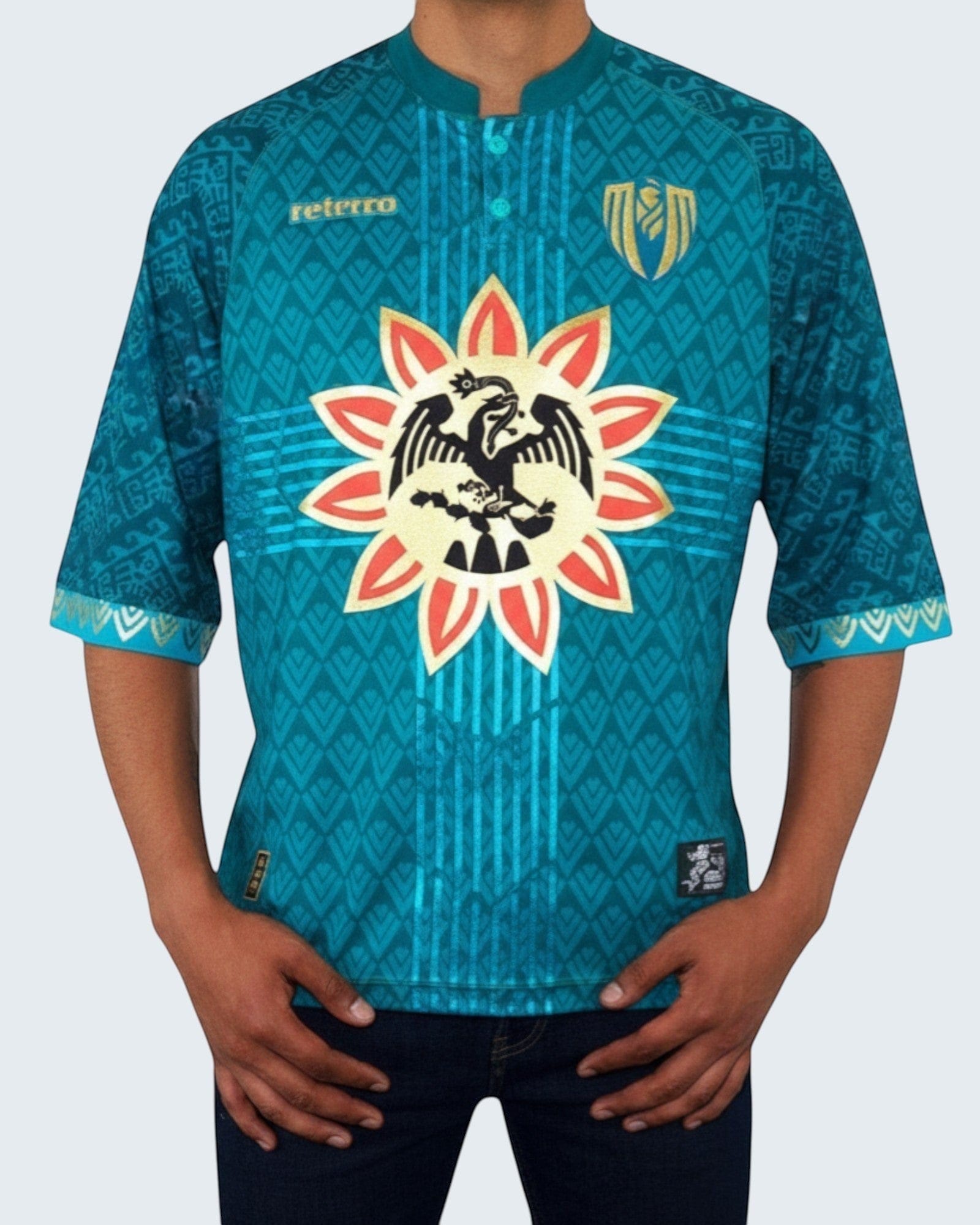 Retroooclothes Jersey Jersey Retrooo México Ft. Mexclart Noche de la Victoria con Mangas