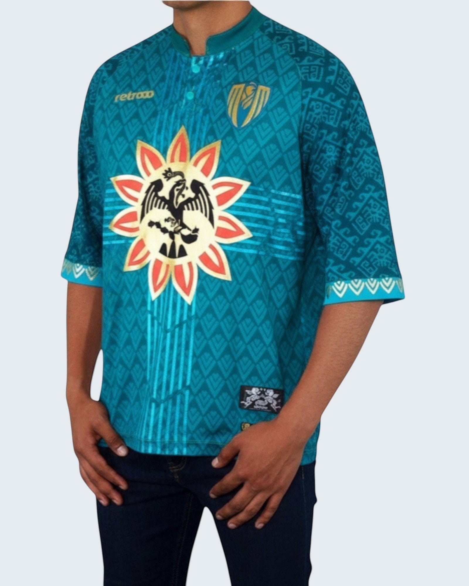 Retroooclothes Jersey Jersey Retrooo México Ft. Mexclart Noche de la Victoria con Mangas