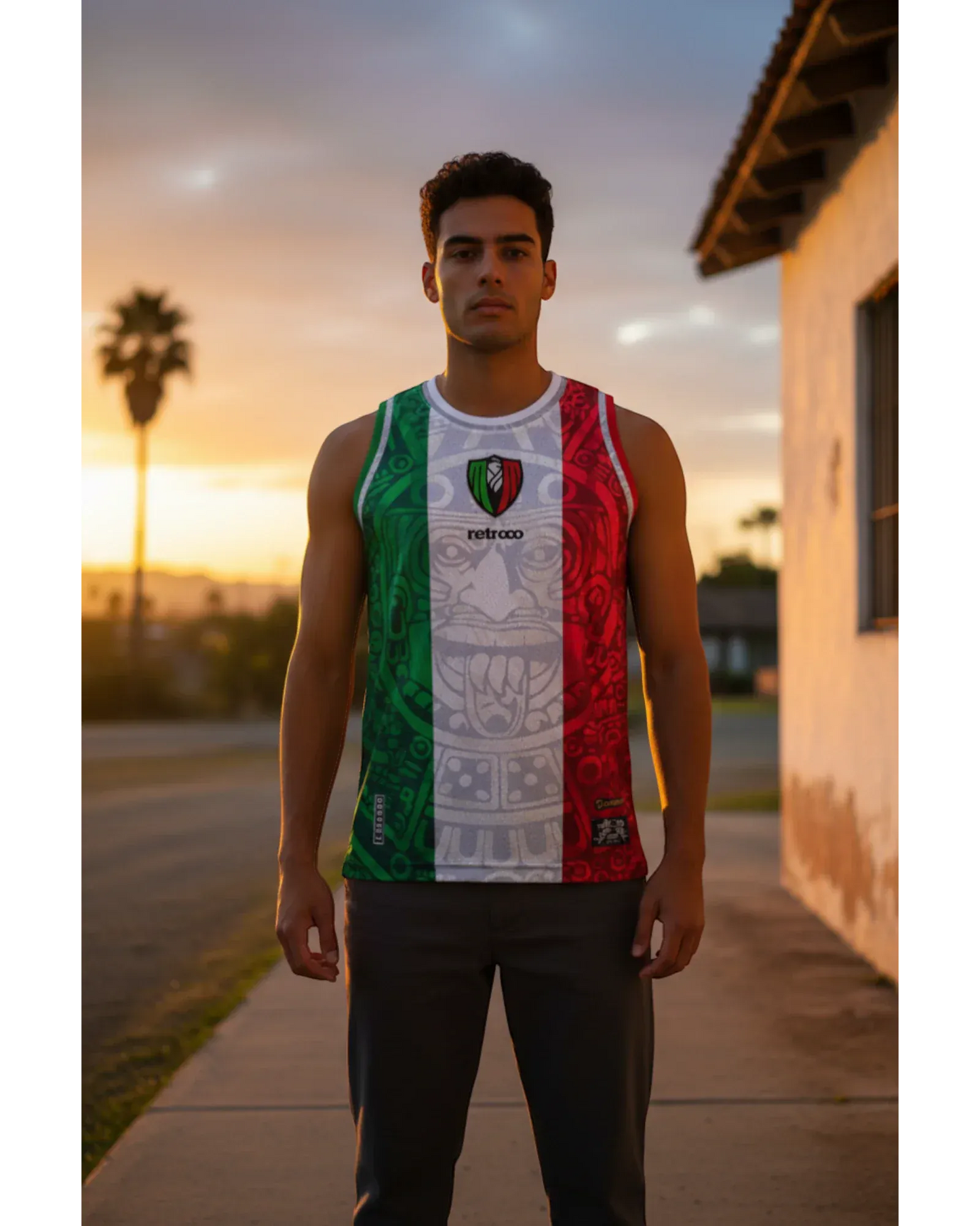 Retroooclothes Jersey Jersey Retrooo México Ft. Mexclart Piedra del Sol Tricolor