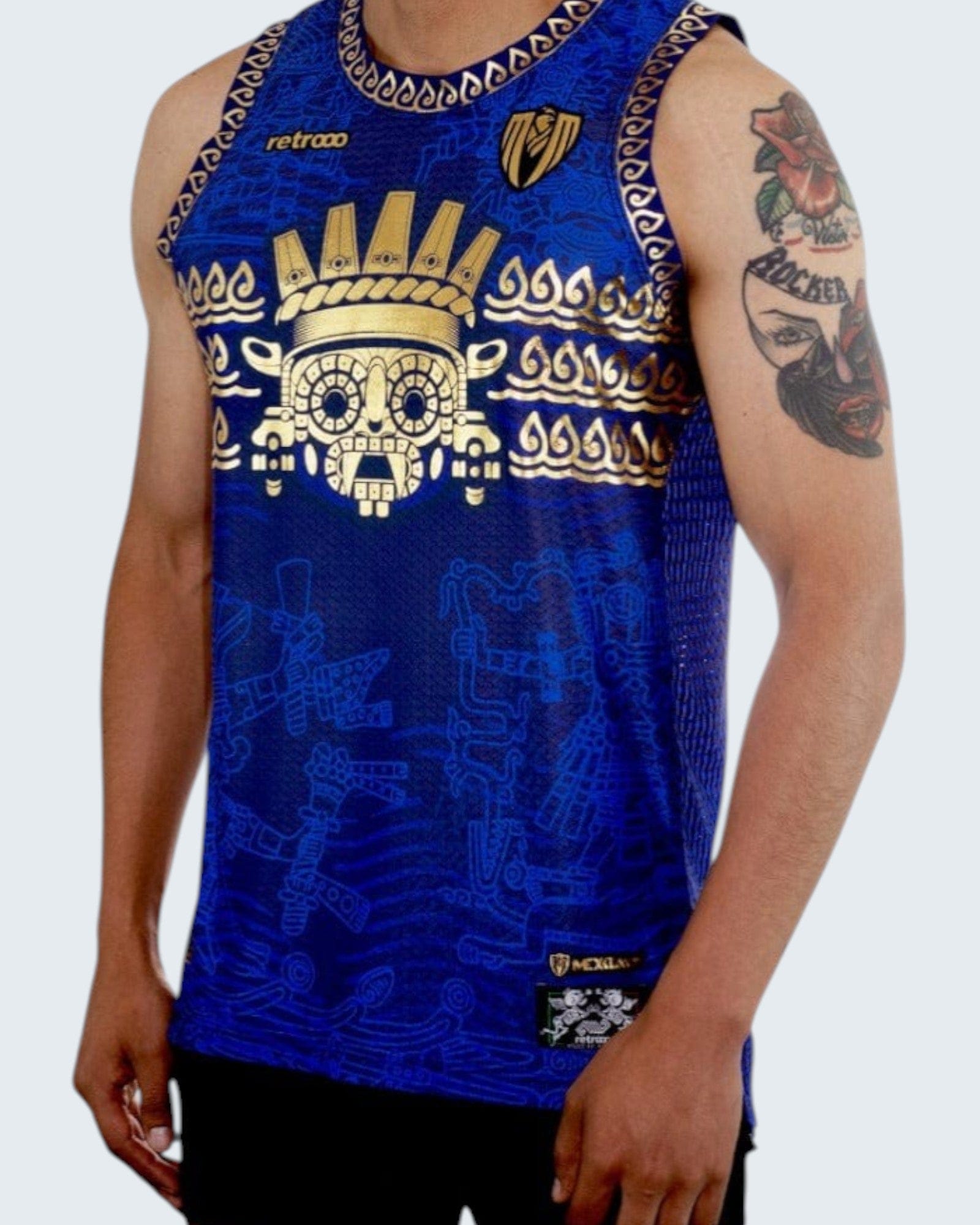 Retroooclothes Jersey Jersey Retrooo México Ft. Mexclart Tlaloc Bkb