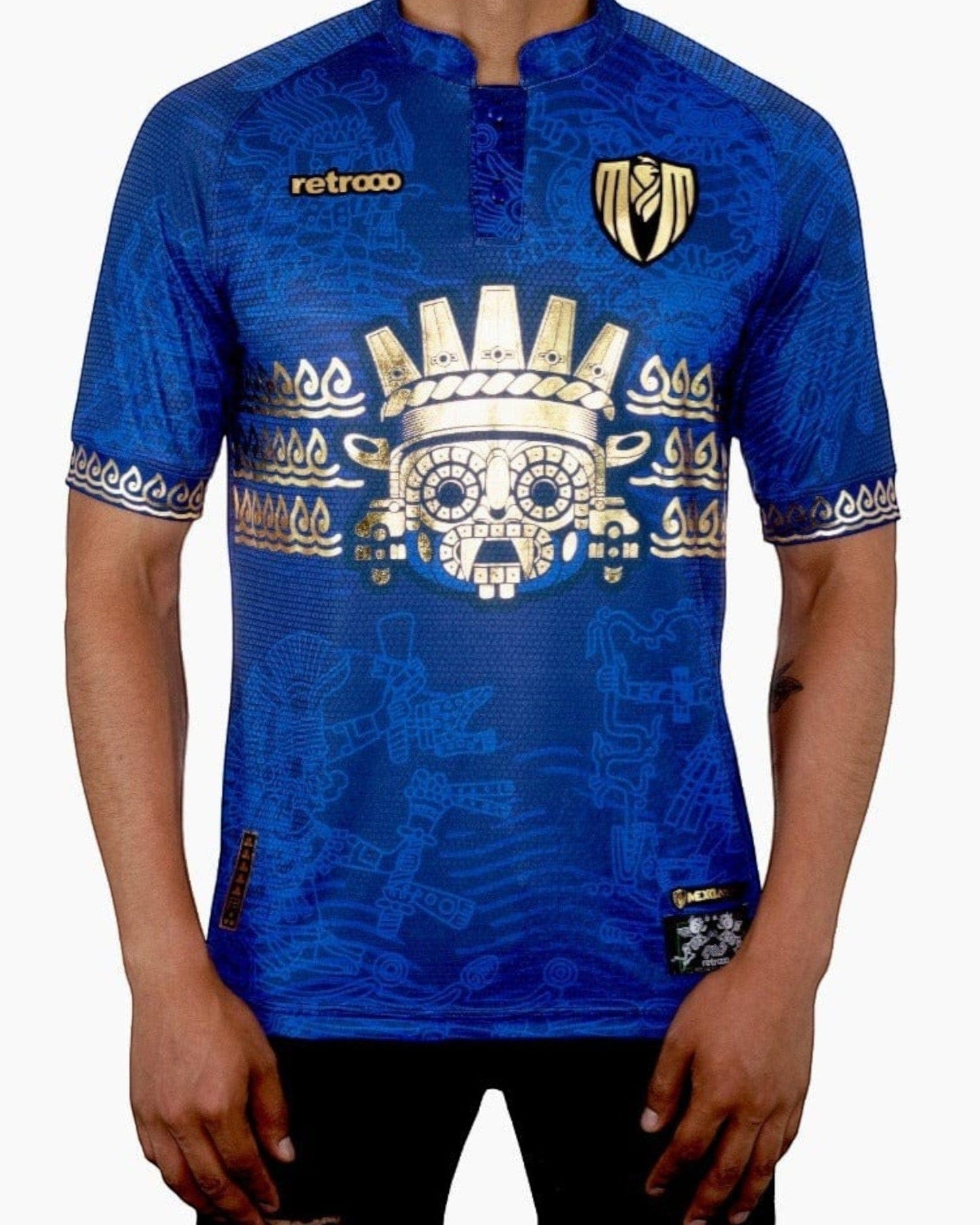 Retroooclothes Jersey Jersey Retrooo México Ft. Mexclart Tlaloc con Mangas