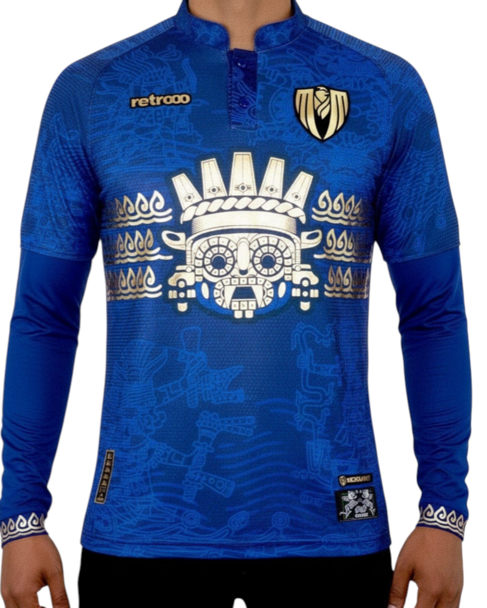 Retroooclothes Jersey Jersey Retrooo México Ft. Mexclart Tlaloc con Mangas