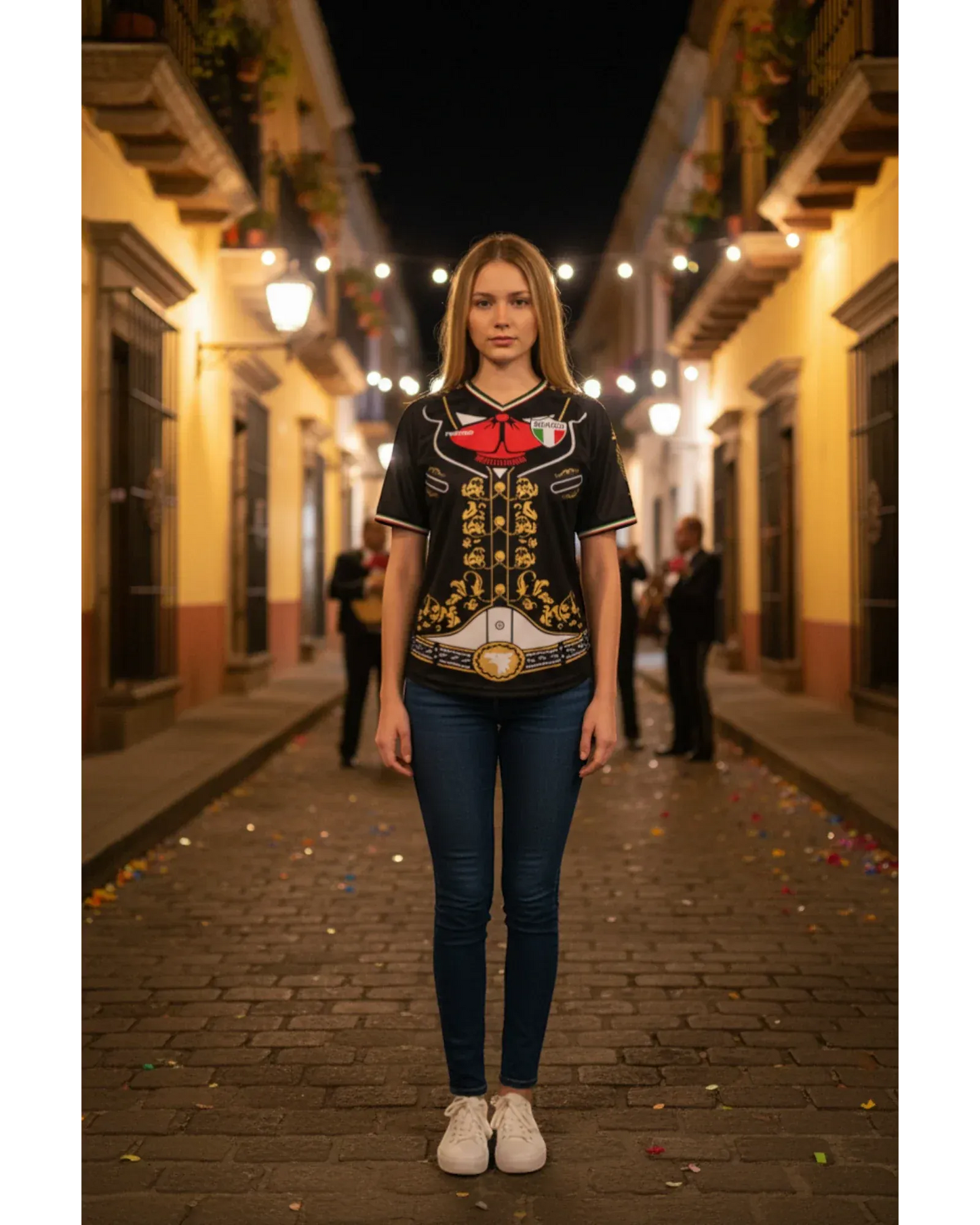 Retroooclothes Jersey Jersey Retrooo México Mariachi