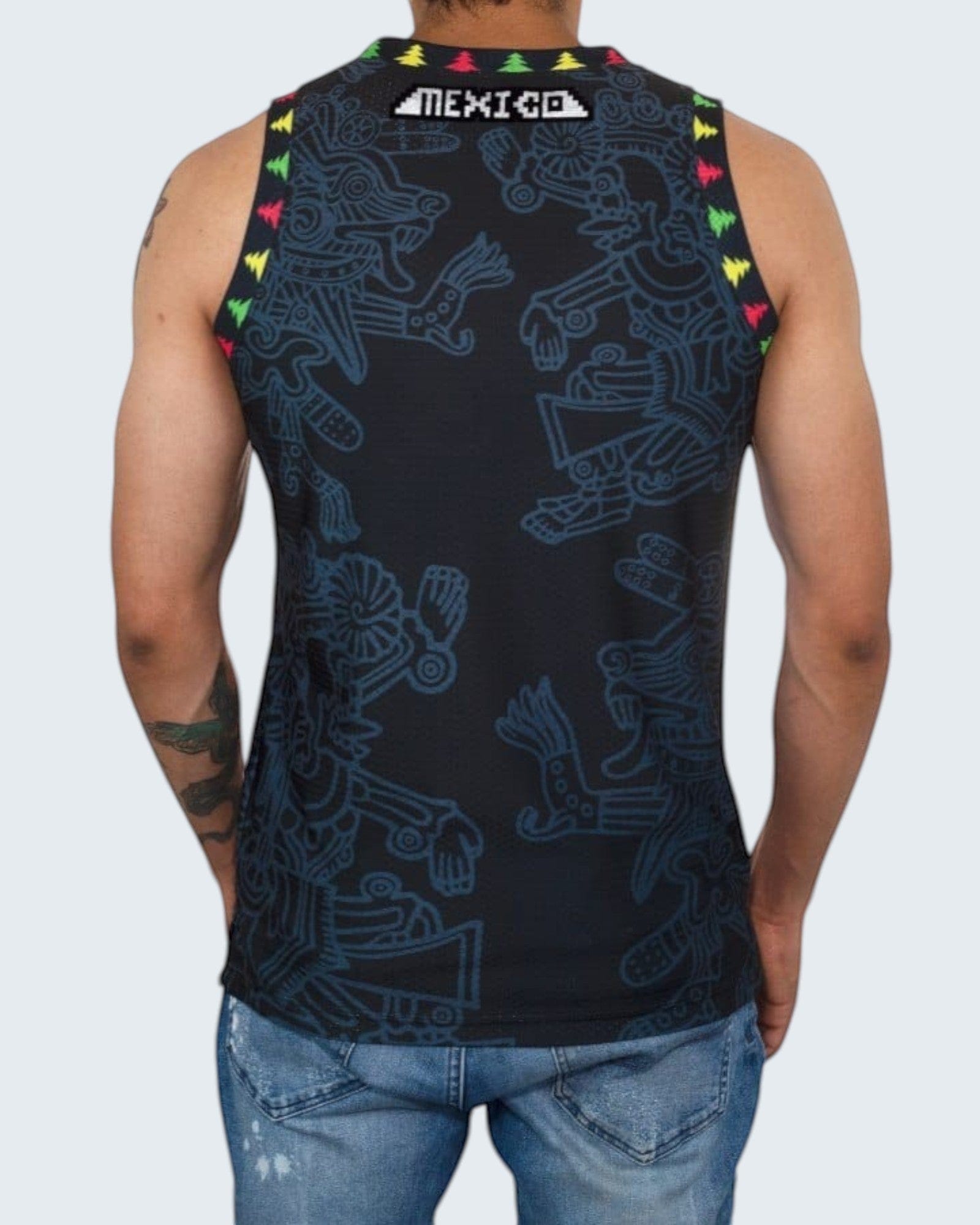 Retroooclothes Jersey Jersey Retrooo México Mictlán Afromexicano