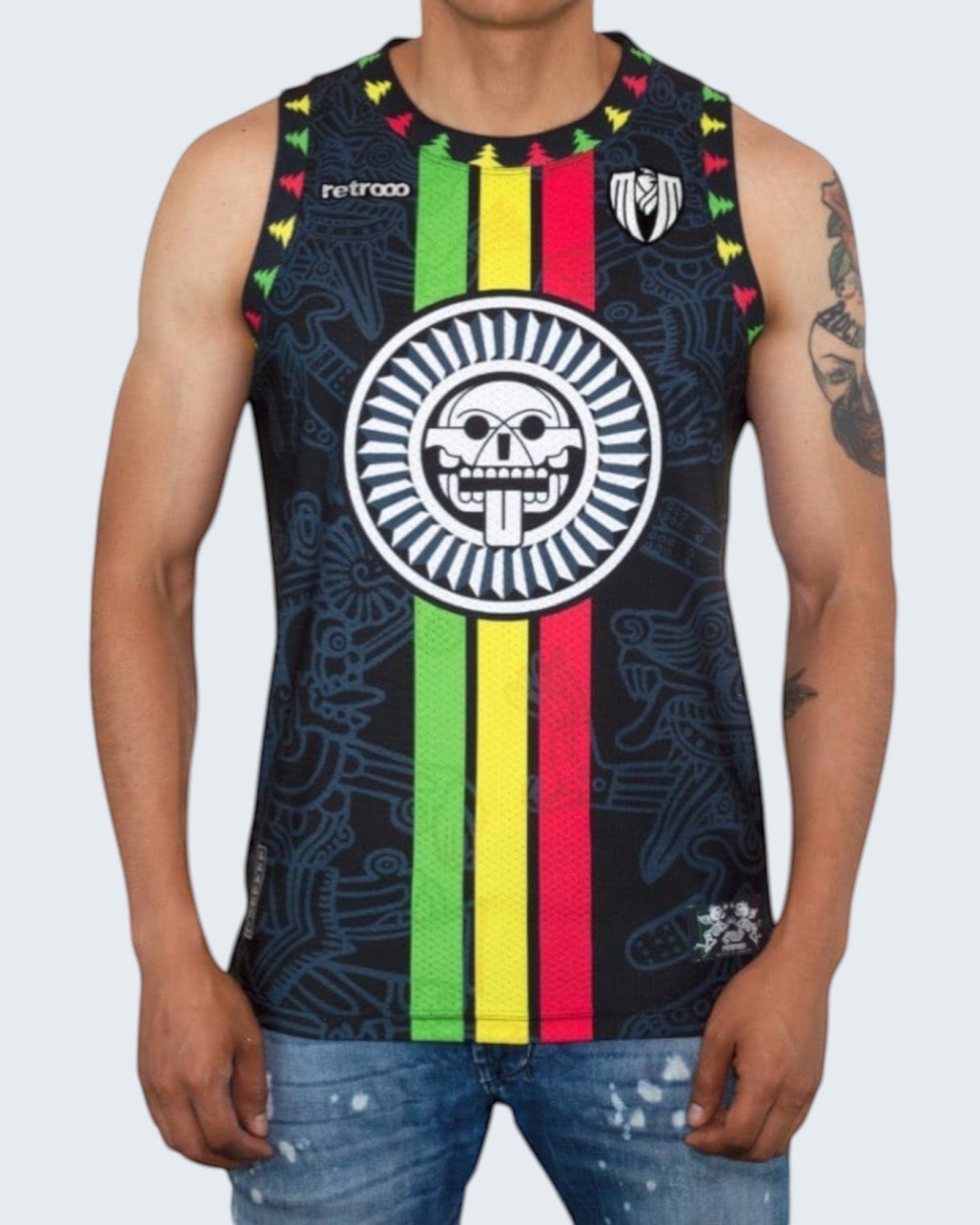Retroooclothes Jersey Jersey Retrooo México Mictlán Afromexicano