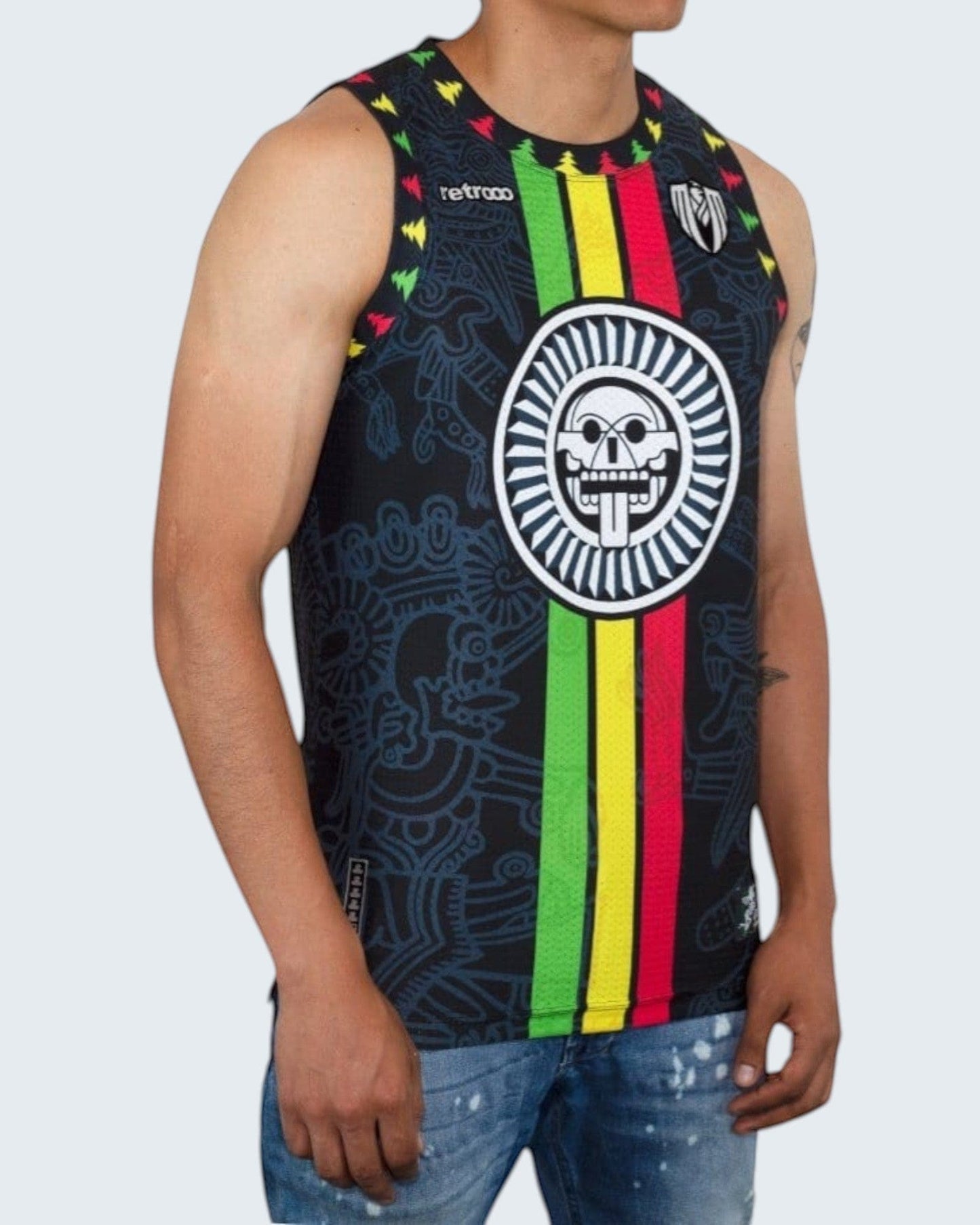 Retroooclothes Jersey Jersey Retrooo México Mictlán Afromexicano