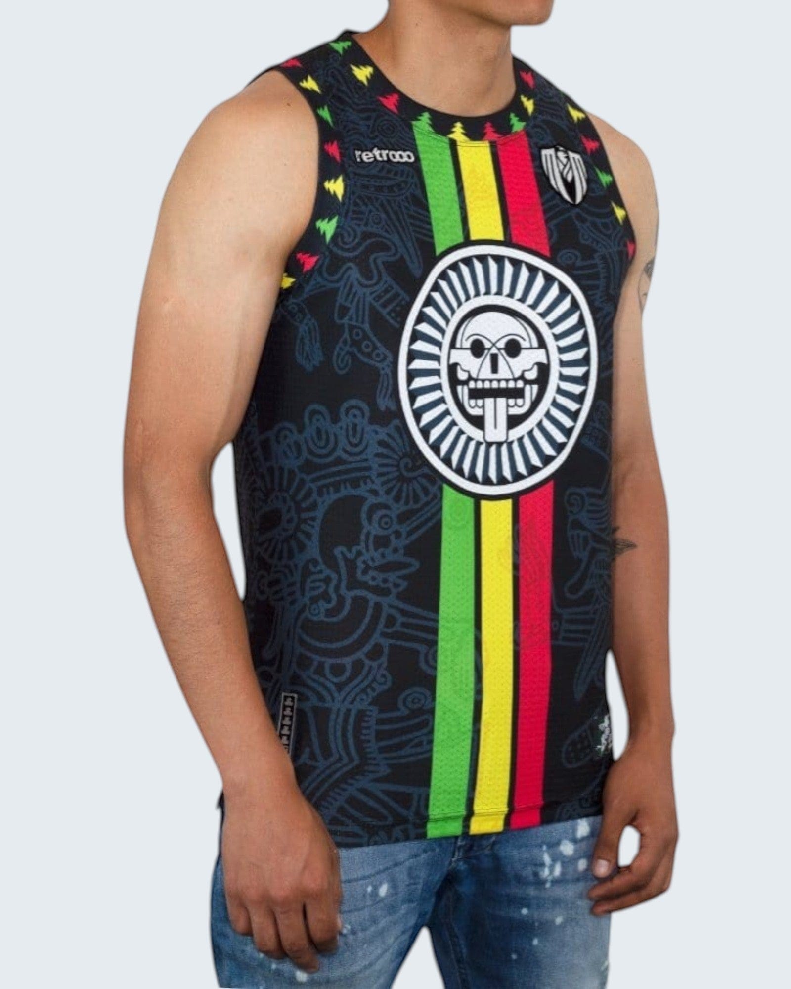 Retroooclothes Jersey Jersey Retrooo México Mictlán Afromexicano