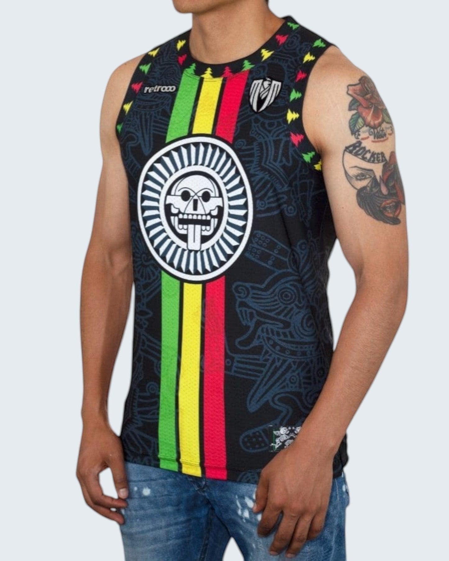 Retroooclothes Jersey Jersey Retrooo México Mictlán Afromexicano