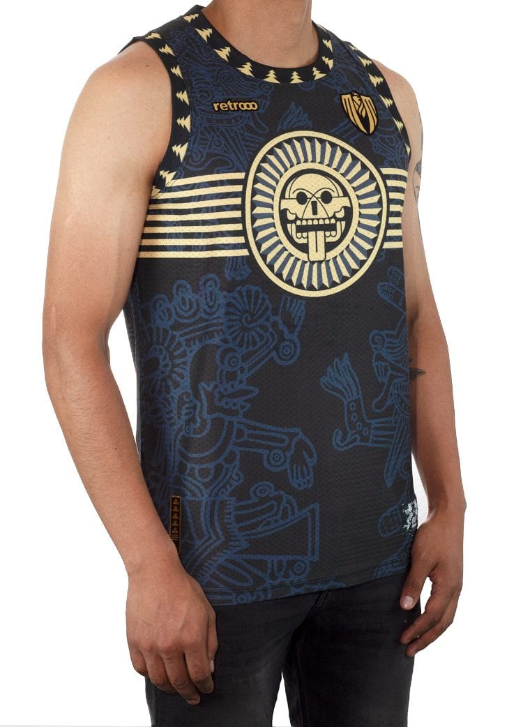 Retroooclothes Jersey Jersey Retrooo México Mictlán Versión Fan Bkb