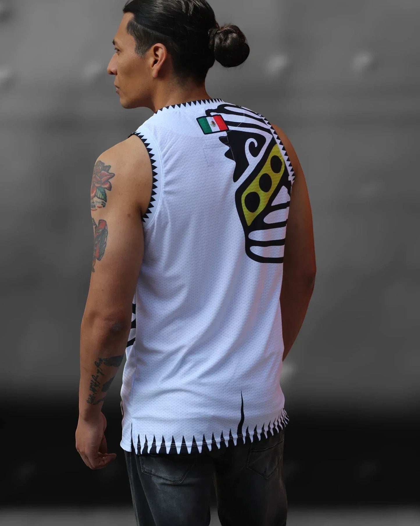 Retroooclothes Jersey Jersey Retrooo México Ocelotl Teotl 26 - Sin mangas