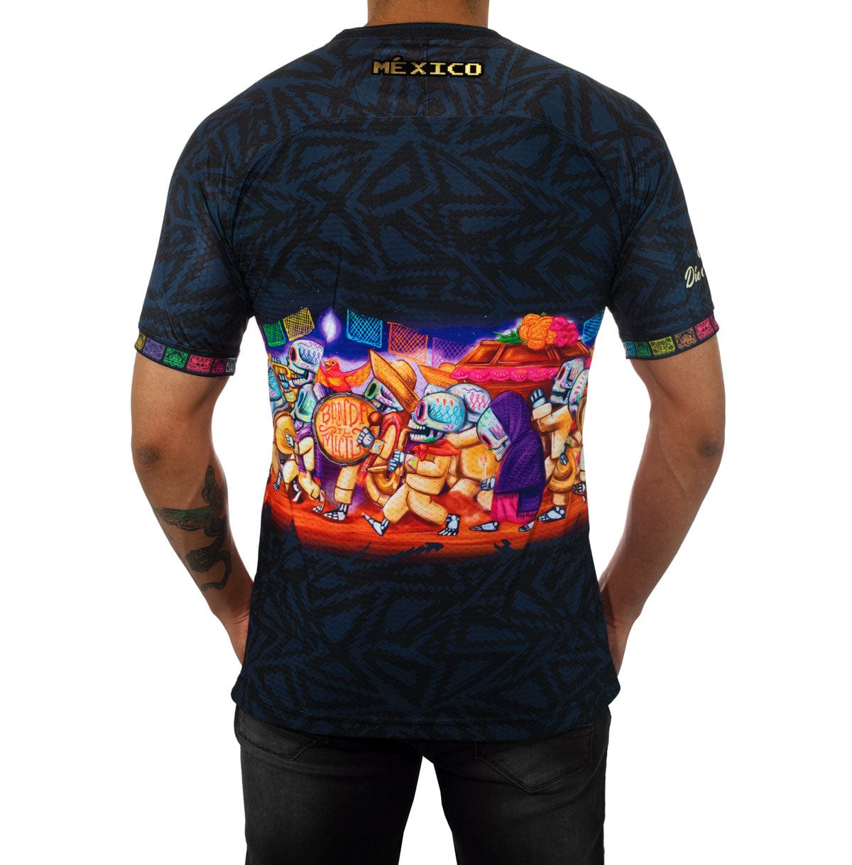 Retroooclothes Jersey Jersey Retrooo México Procesión Día de Muertos Ft. Mictlart