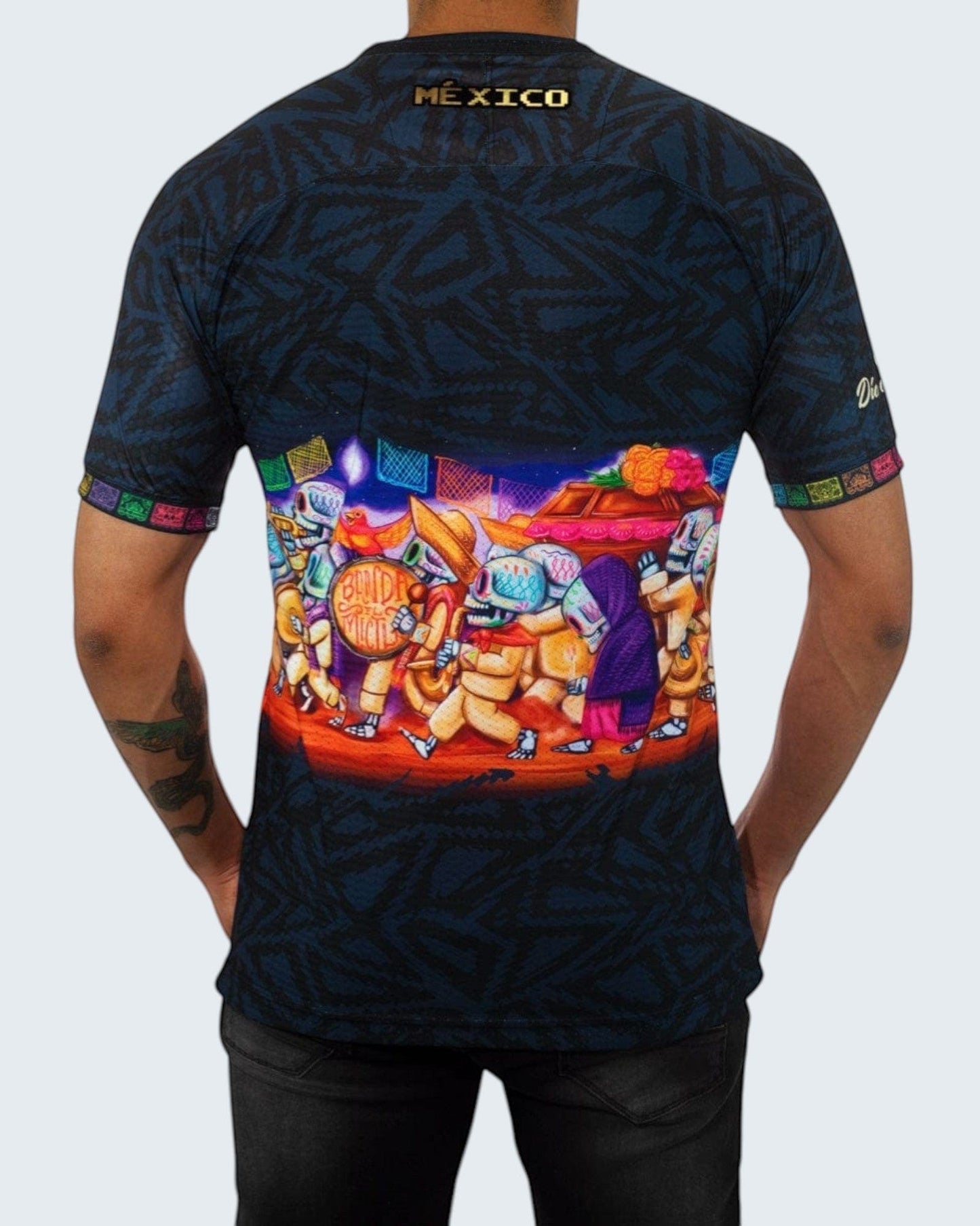 Retroooclothes Jersey Jersey Retrooo México Procesión Día de Muertos Ft. Mictlart