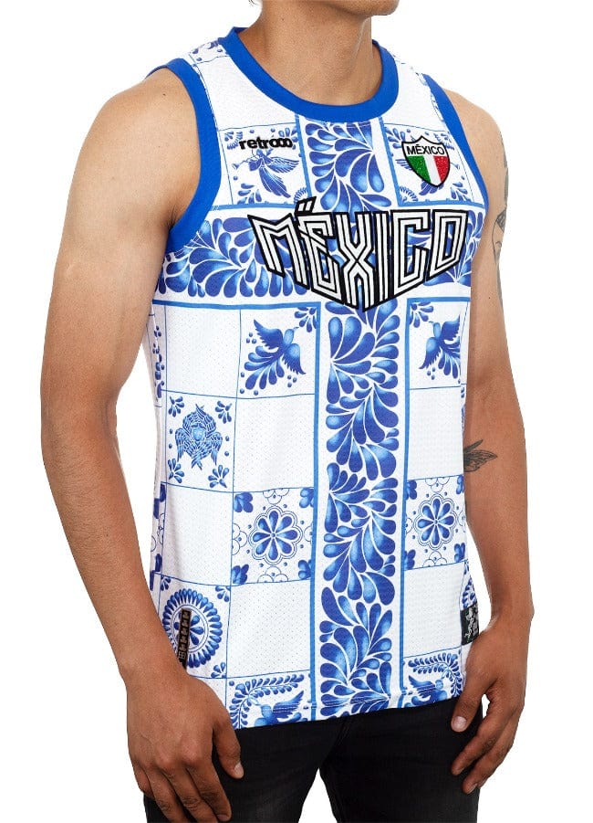 Retroooclothes Jersey Jersey Retrooo México Puebla Talavera Basketball