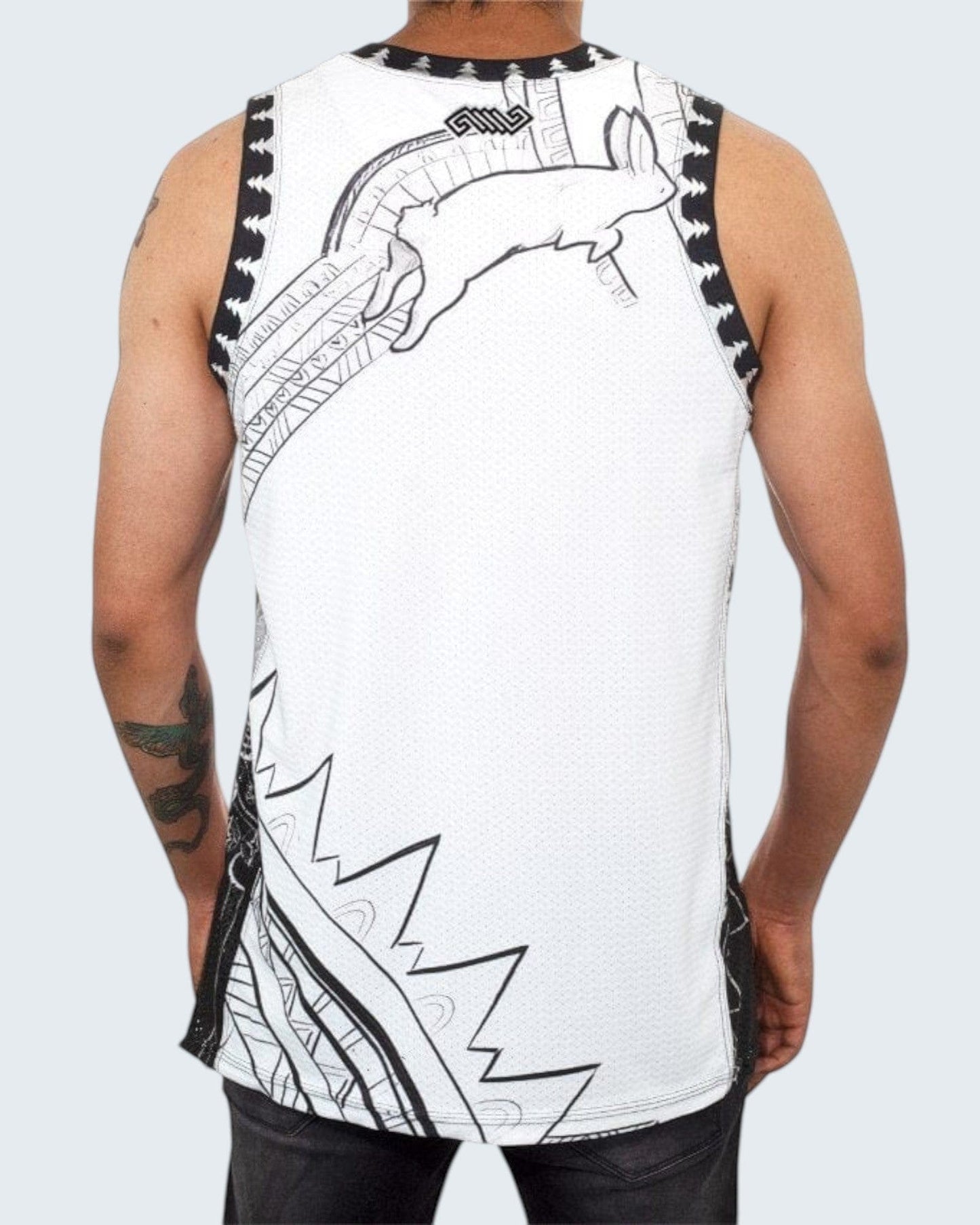Retroooclothes Jersey Jersey Retrooo México Quetzalcóatl Conejo en la Luna