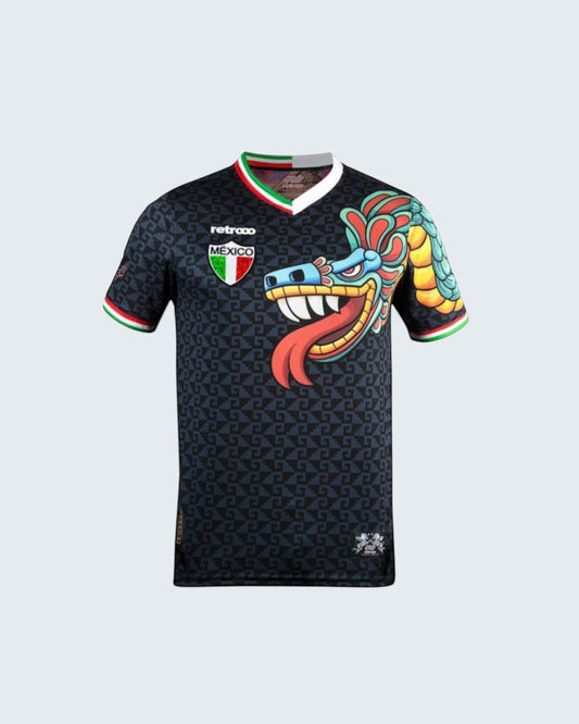 Retroooclothes Jersey Jersey Retrooo México Quetzalcóatl Obsidiana