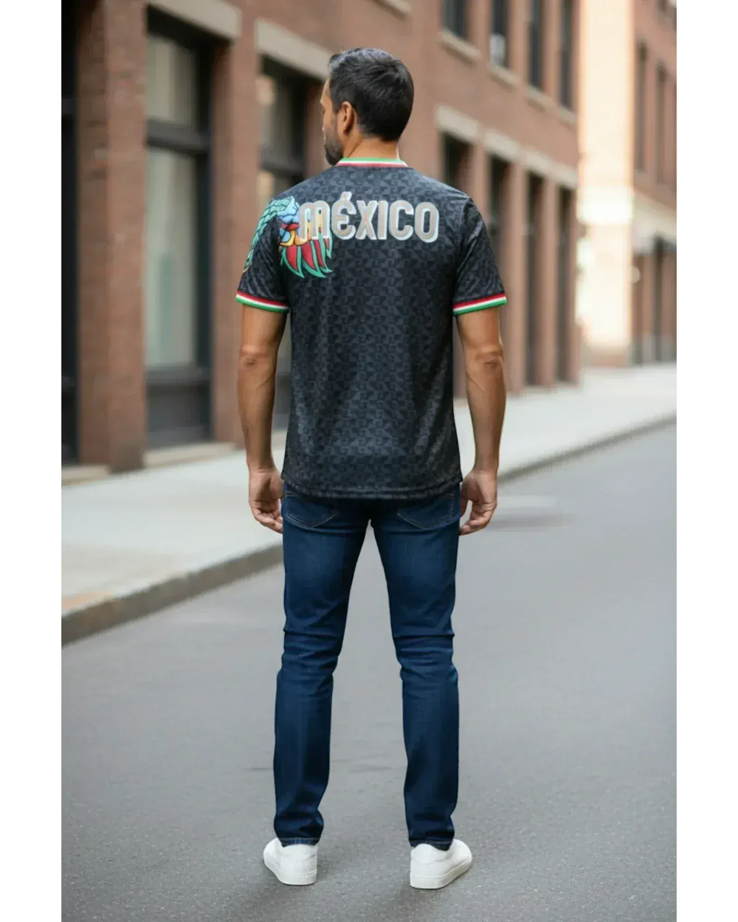 Retroooclothes Jersey Jersey Retrooo México Quetzalcóatl Obsidiana