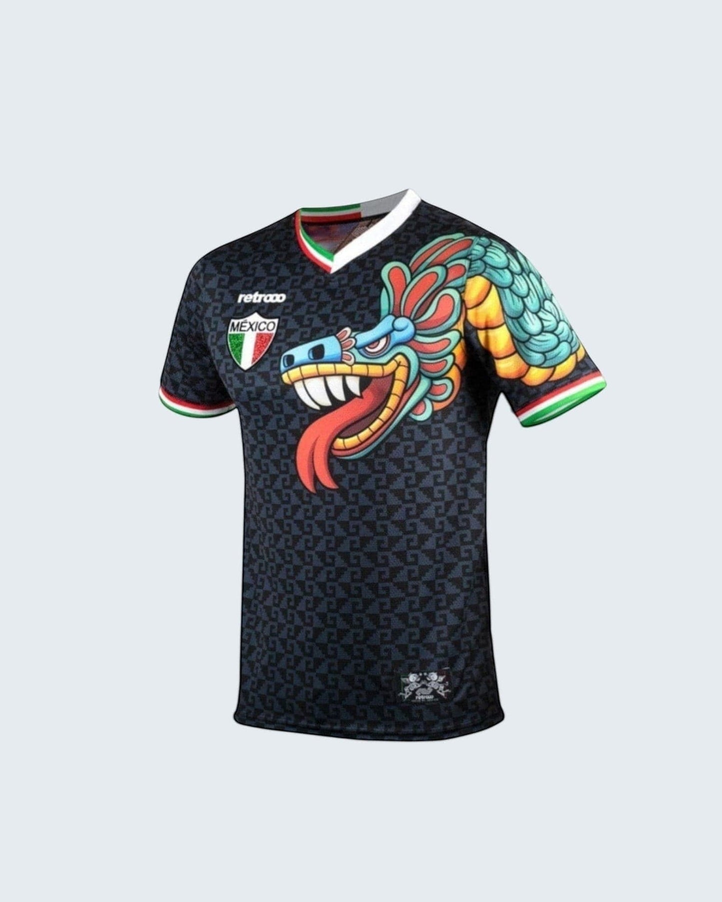 Retroooclothes Jersey Jersey Retrooo México Quetzalcóatl Obsidiana