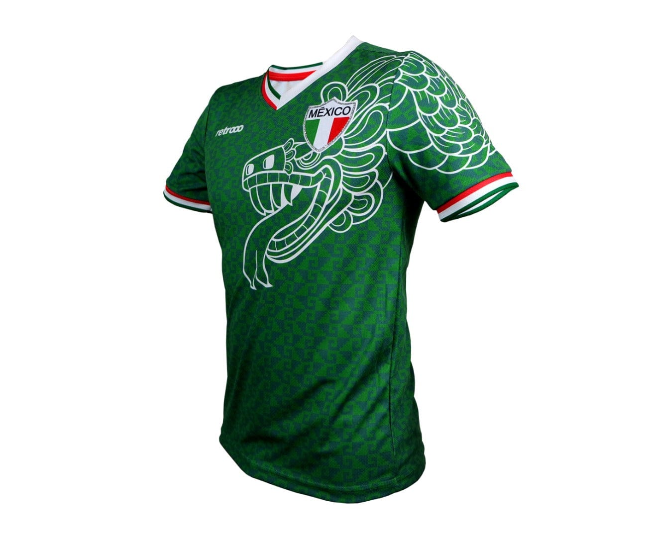 Retroooclothes Jersey Jersey Retrooo México Quetzalcóatl Tricolor