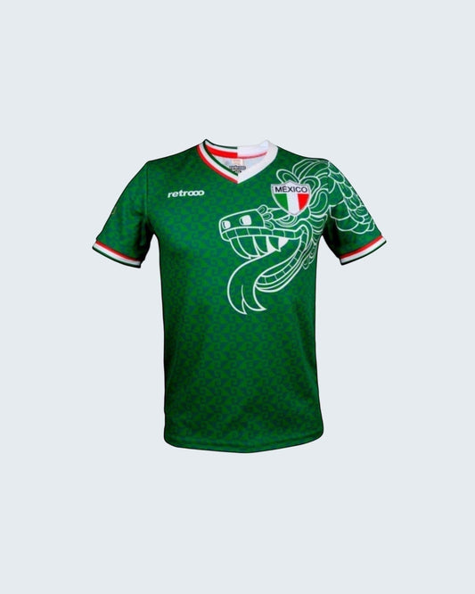 Retroooclothes Jersey Jersey Retrooo México Quetzalcóatl Tricolor