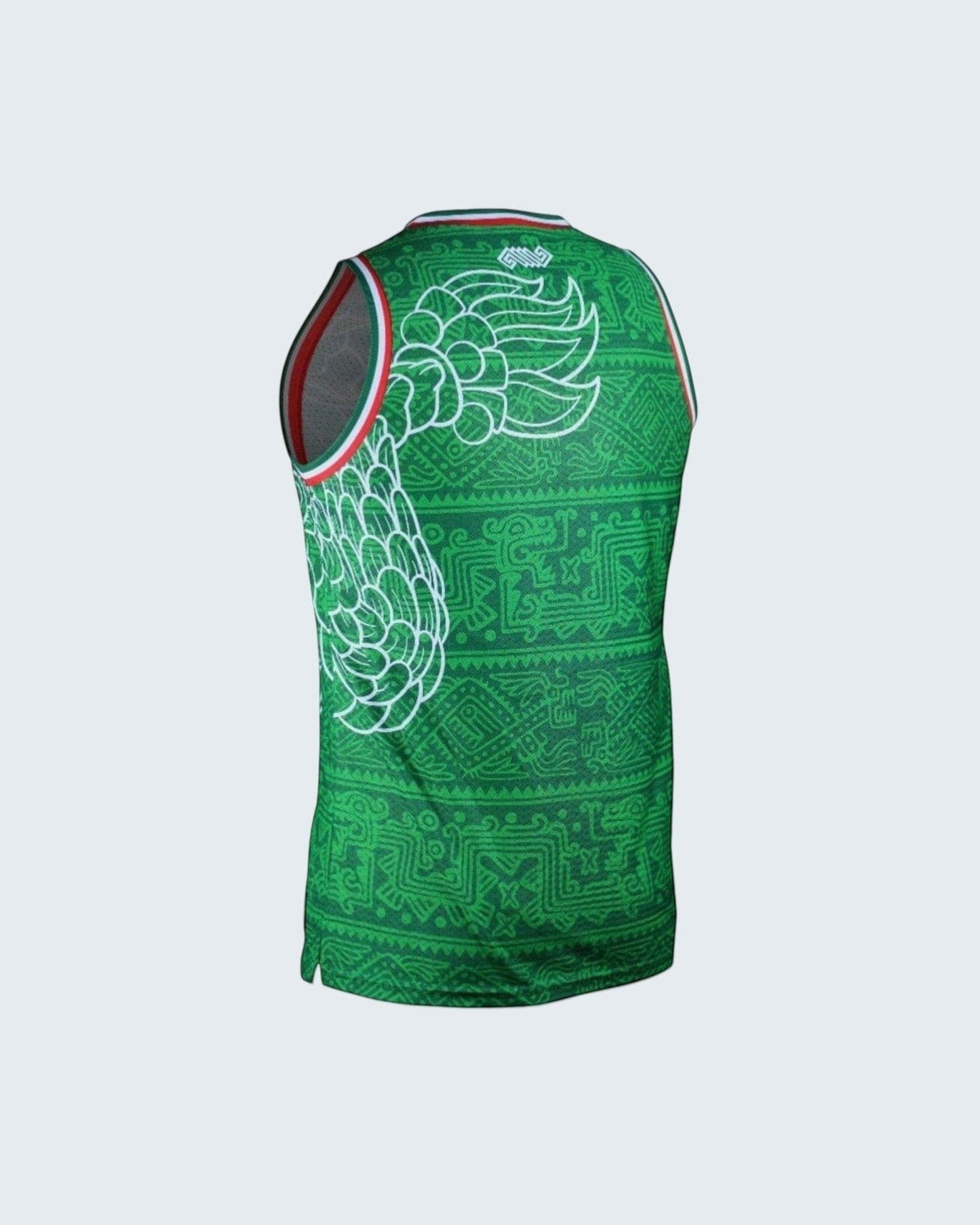 Retroooclothes Jersey Jersey Retrooo México Quetzalcóatl Tricolor Urbano Basketball