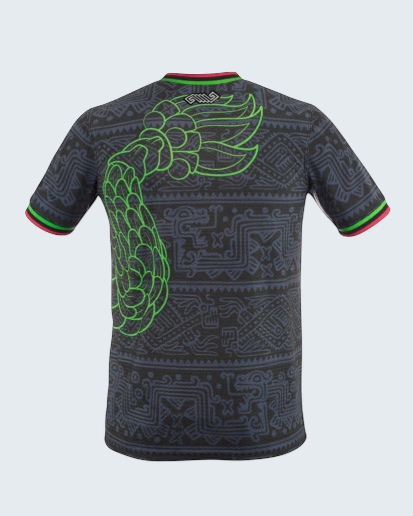 Retroooclothes Jersey Jersey Retrooo México Serpiente Emplumada Obsidiana Urbano