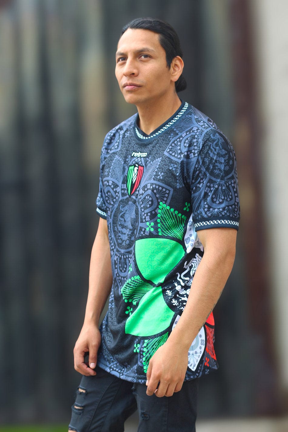 Retroooclothes Jersey Jersey Retrooo México - Sombrero Charro | Arte Textil Coleccionable