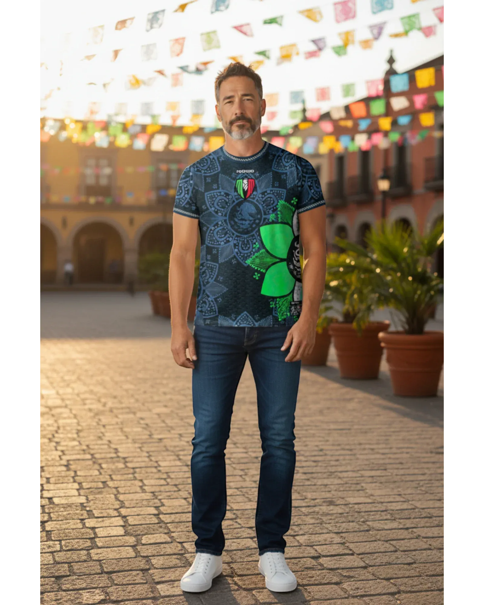 Retroooclothes Jersey Jersey Retrooo México - Sombrero Charro | Arte Textil Coleccionable