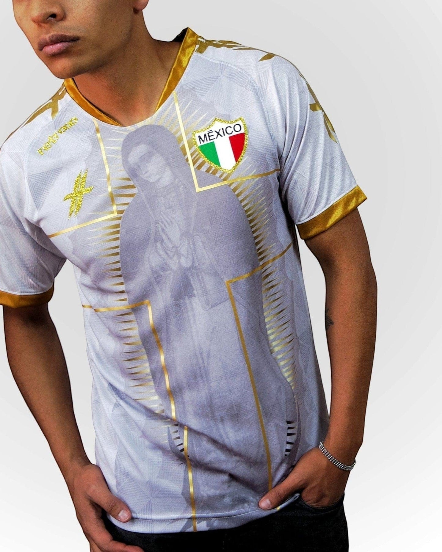 Retroooclothes Jersey Jersey Retrooo México Virgen de Guadalupe