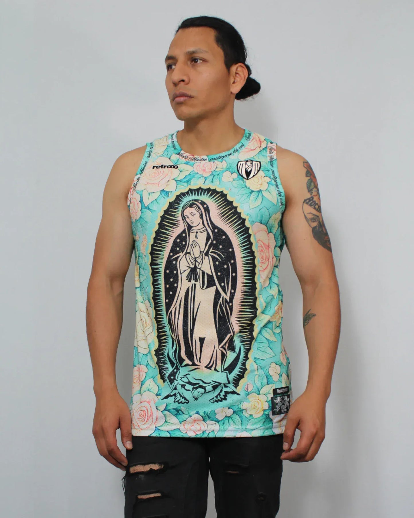 Retroooclothes Jersey Jersey Retrooo Mexico Virgen De Guadalupe - Tonantzin Herencia Bendita