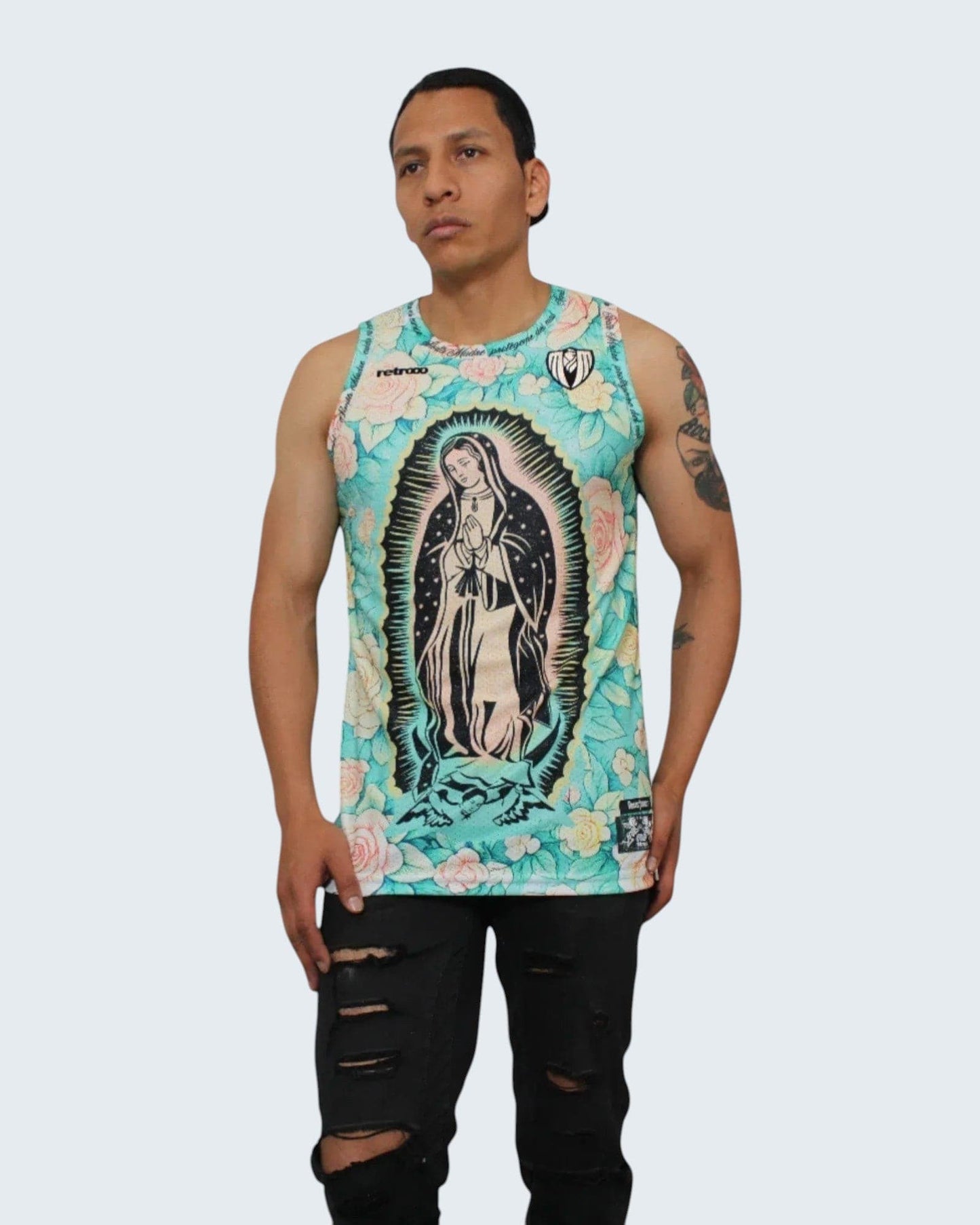 Retroooclothes Jersey Jersey Retrooo Mexico Virgen De Guadalupe - Tonantzin Herencia Bendita