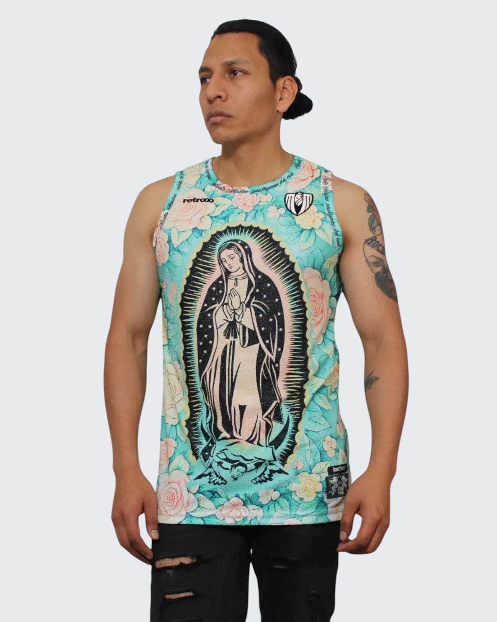 Retroooclothes Jersey Jersey Retrooo Mexico Virgen De Guadalupe - Tonantzin Herencia Bendita