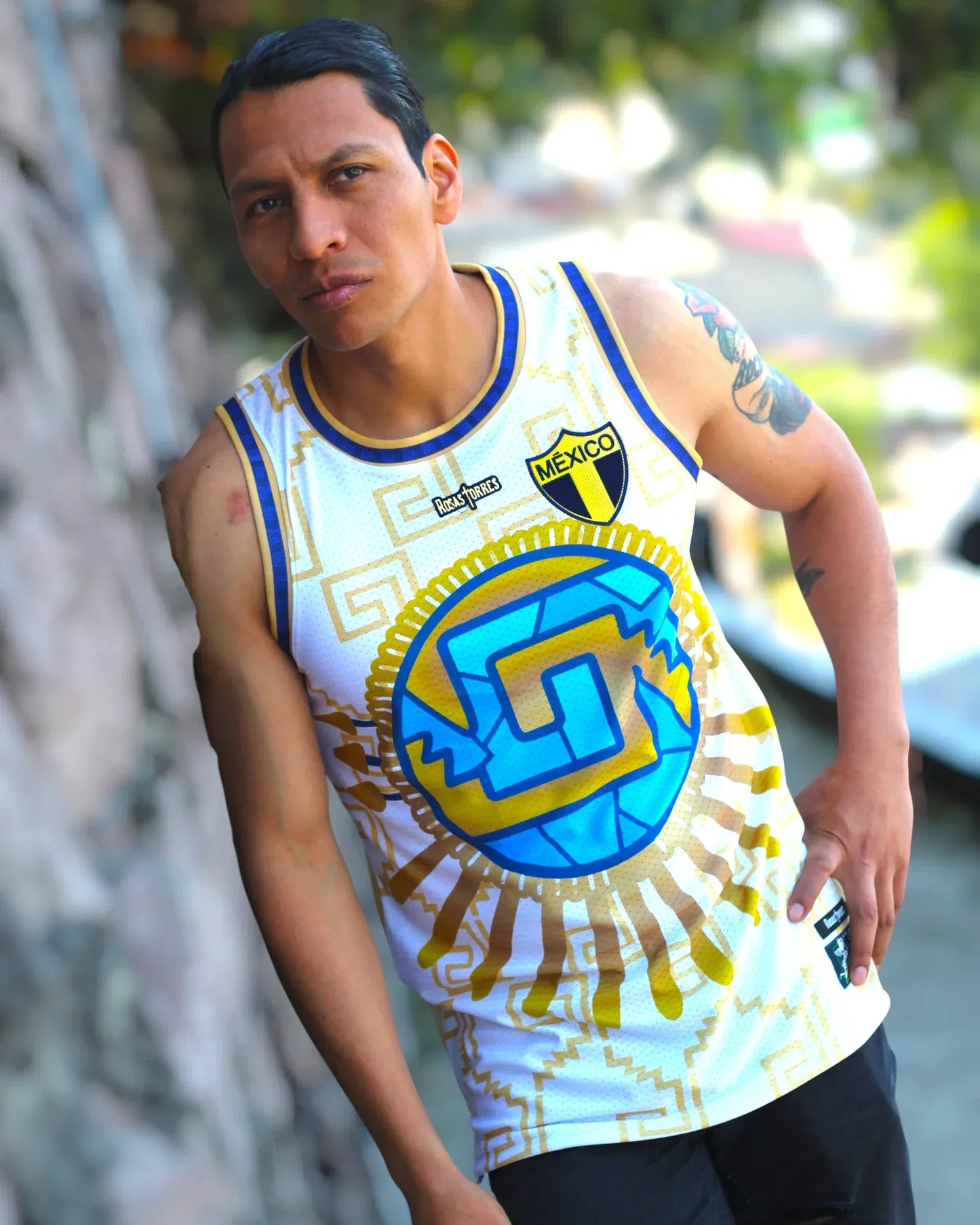 Retroooclothes Jersey Jersey Rosas Torres México Chimali de Yanhuitlán - Basketball Premium | Identidad Mixteca