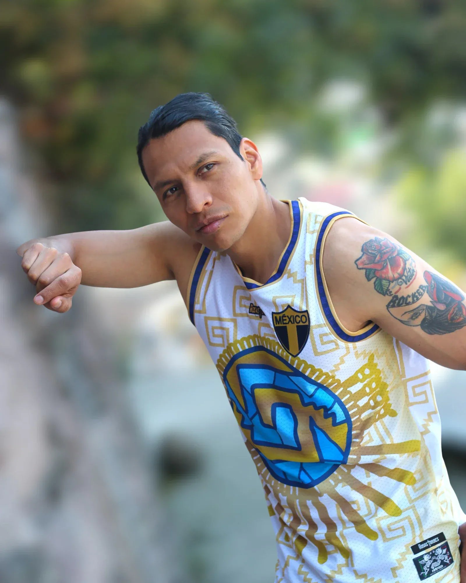 Retroooclothes Jersey Jersey Rosas Torres México Chimali de Yanhuitlán - Basketball Premium | Identidad Mixteca