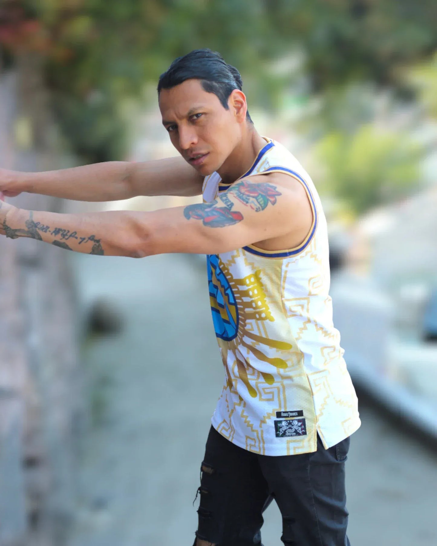 Retroooclothes Jersey Jersey Rosas Torres México Chimali de Yanhuitlán - Basketball Premium | Identidad Mixteca