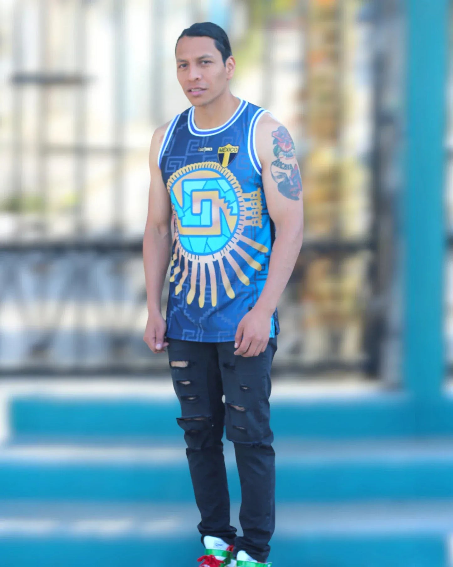 Retroooclothes Jersey Jersey Rosas Torres México Chimali de Yanhuitlán - Basketball Premium | Identidad Mixteca