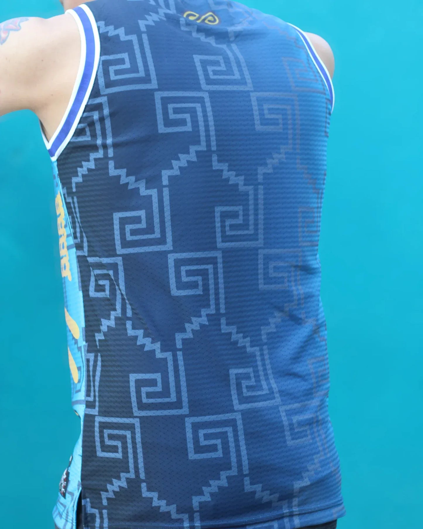 Retroooclothes Jersey Jersey Rosas Torres México Chimali de Yanhuitlán - Basketball Premium | Identidad Mixteca