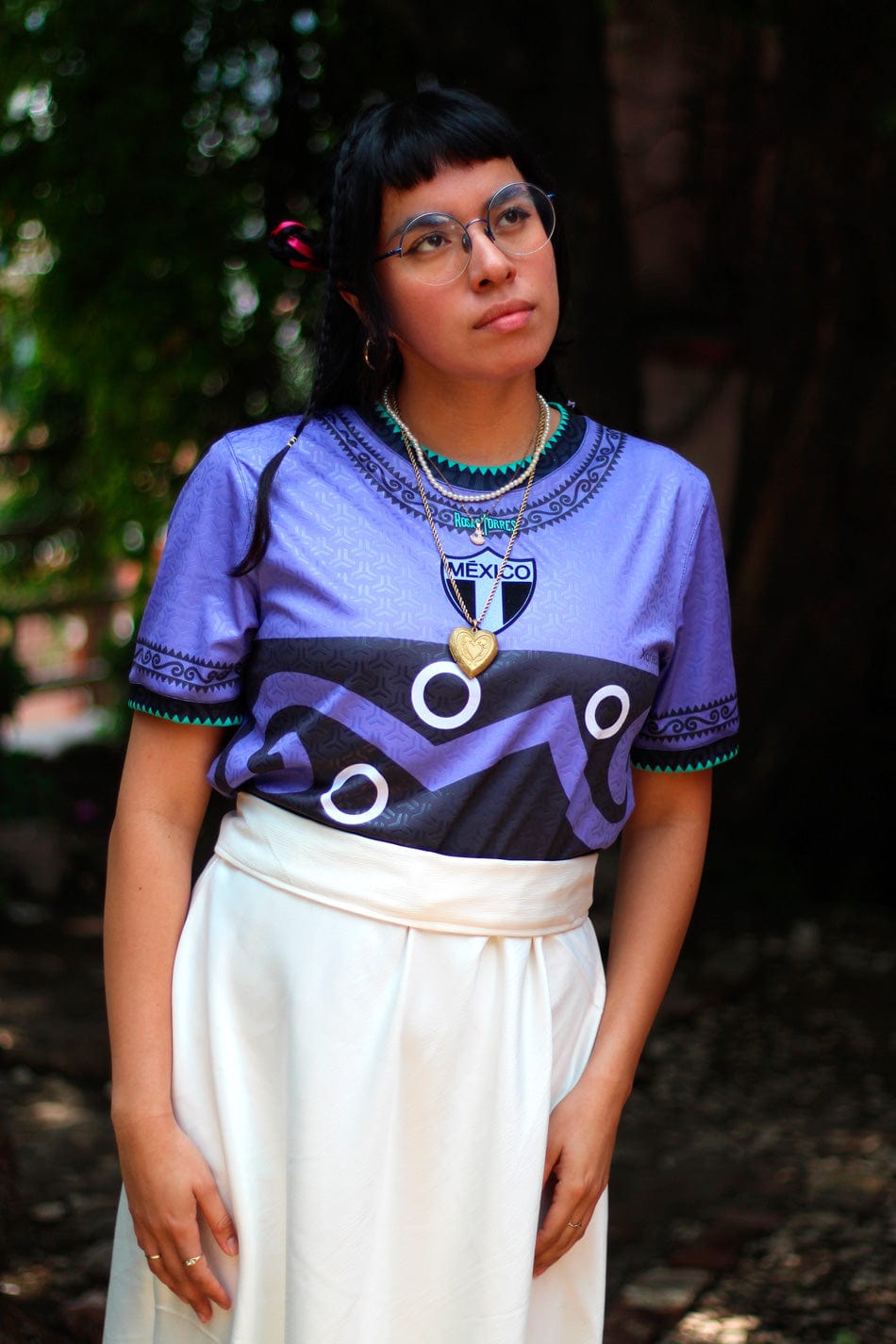 Retroooclothes Jersey Jersey Rosas Torres Xonecuili - Edición Guardián de la Milpa | Sabiduría Ancestral Textil