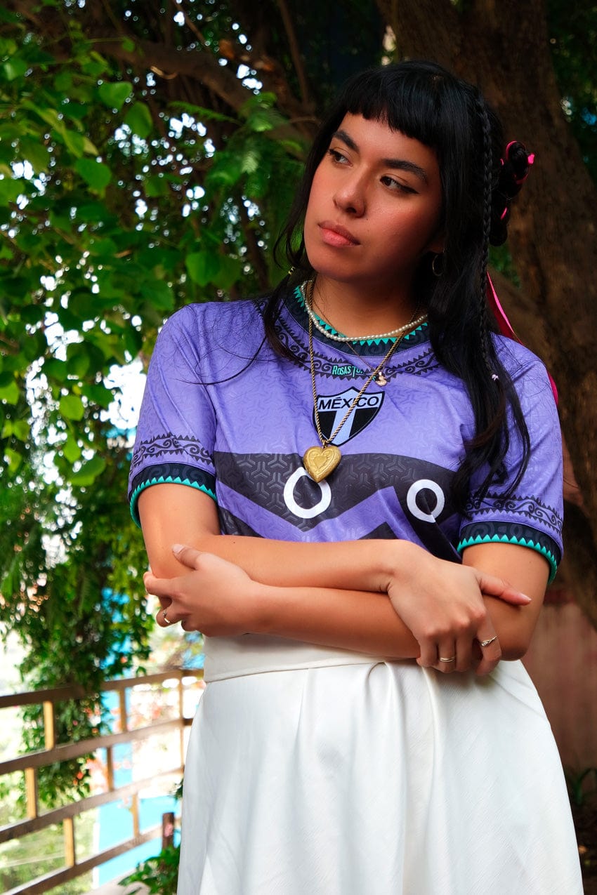 Retroooclothes Jersey Jersey Rosas Torres Xonecuili - Edición Guardián de la Milpa | Sabiduría Ancestral Textil