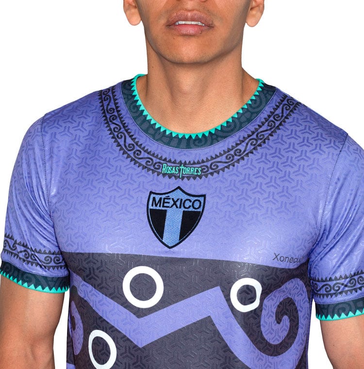 Retroooclothes Jersey Jersey Rosas Torres Xonecuili - Edición Guardián de la Milpa | Sabiduría Ancestral Textil