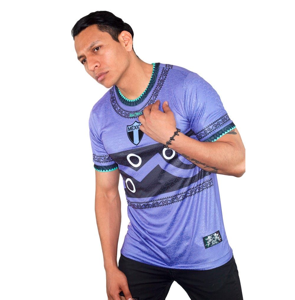 Retroooclothes Jersey Jersey Rosas Torres Xonecuili - Edición Guardián de la Milpa | Sabiduría Ancestral Textil