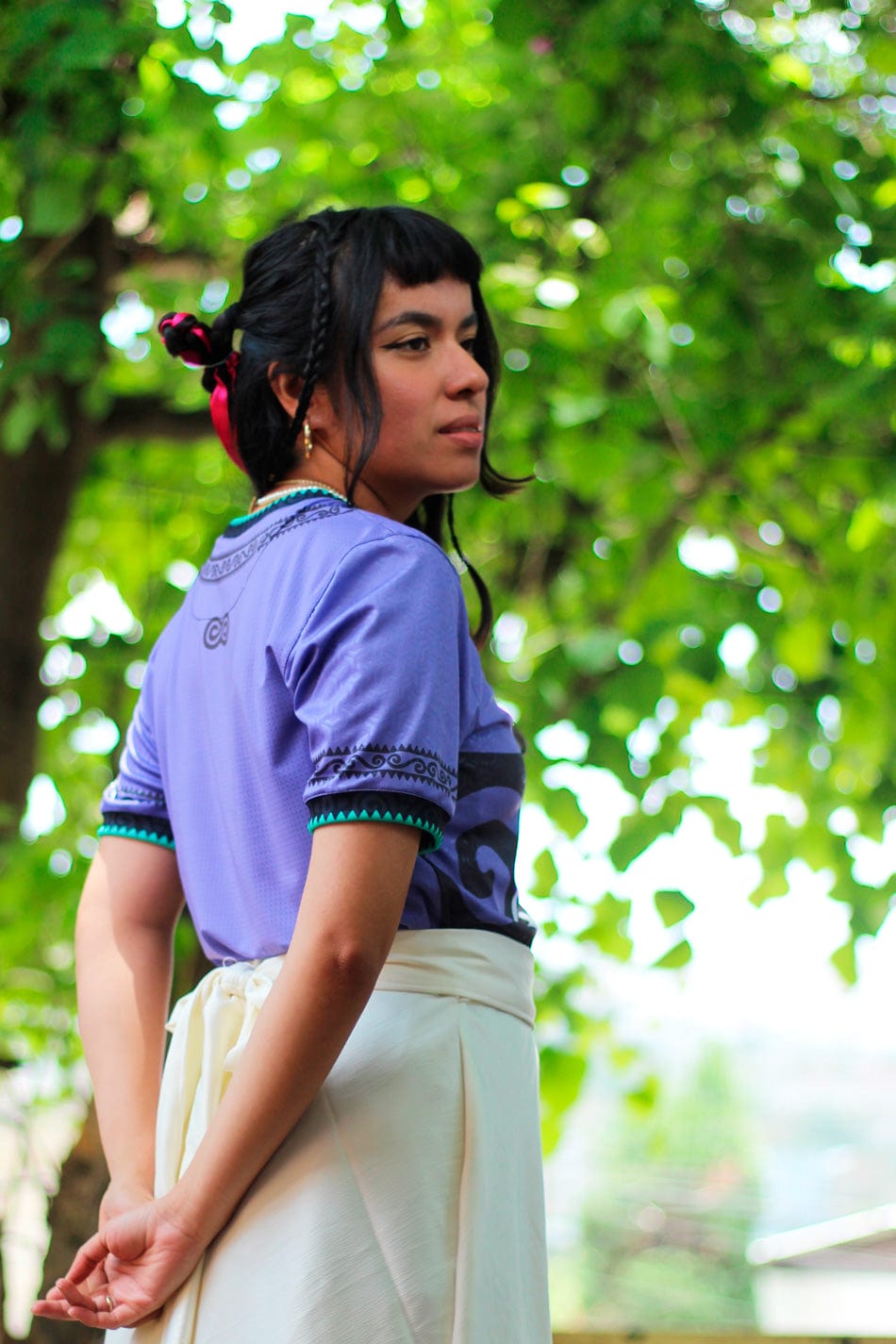 Retroooclothes Jersey Jersey Rosas Torres Xonecuili - Edición Guardián de la Milpa | Sabiduría Ancestral Textil